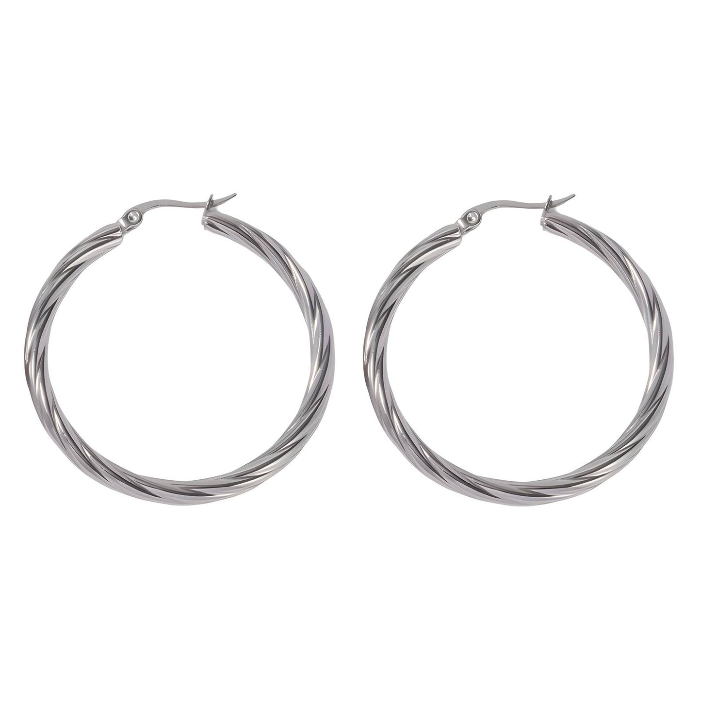 Silver Hoop