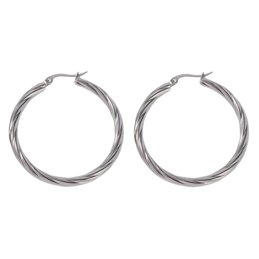 Silver Hoop